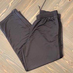 Men’s Nike dri-fit pants, xxl, gray and black